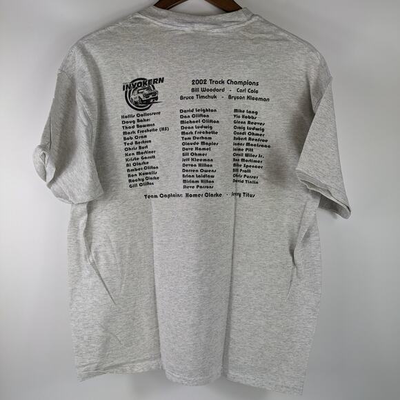 2002 Inyokern Mens Lrg T-Shirt Drag Race Division Finals Top Gun Raceway Fallon - Picture 3 of 11